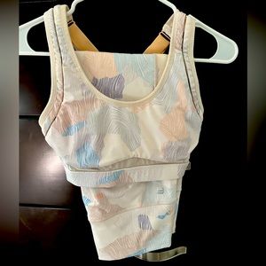 Fabletics PowerHold bra and capri set